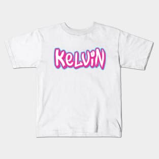 Kelvin Custom Your Name Cute Kids T-Shirt